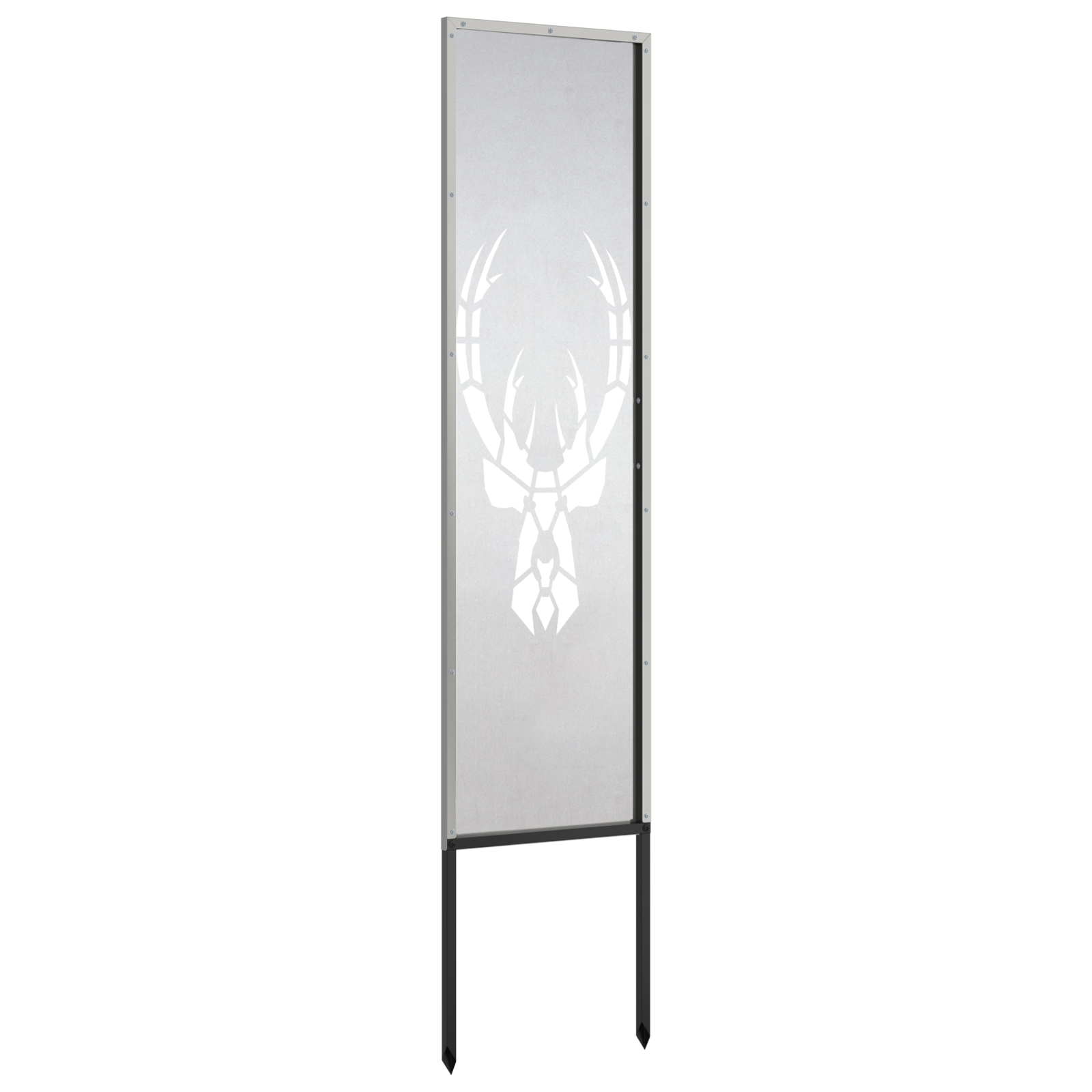 Schermo per privacy in giardino Argento 32 x 140 cm