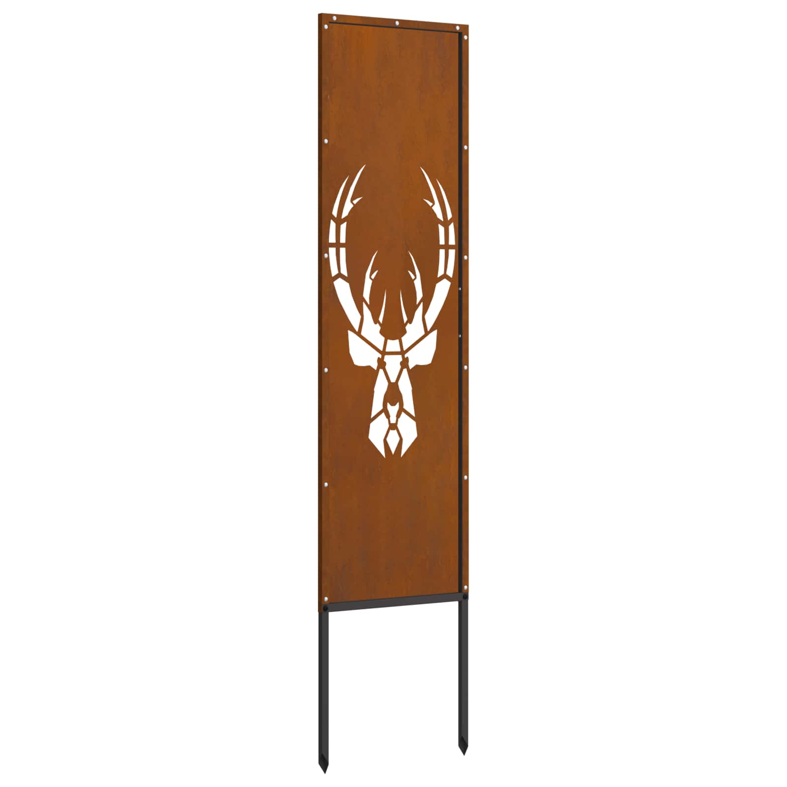 Schermo per privacy in giardino Ruggine 32 x 140 cm