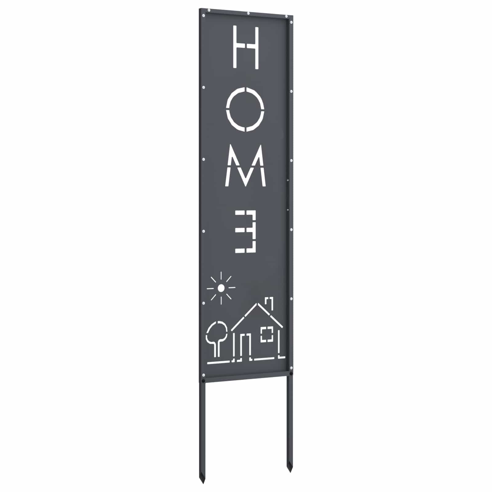 Schermo per privacy in giardino Traforo Antracite 32 x 140 cm
