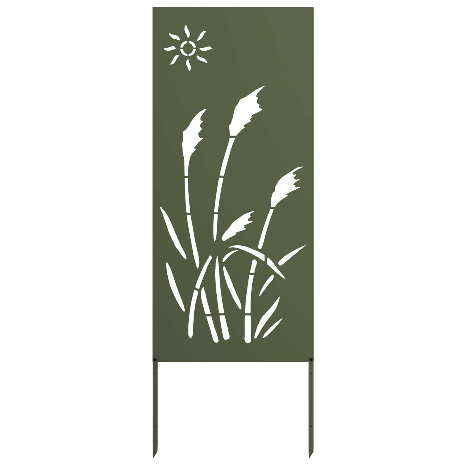 Schermo per privacy in giardino Oliver verde 50 x 140 cm