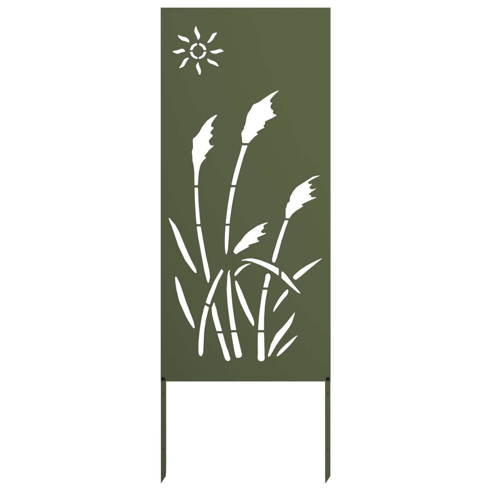 Schermo per privacy in giardino Oliver verde 50 x 140 cm