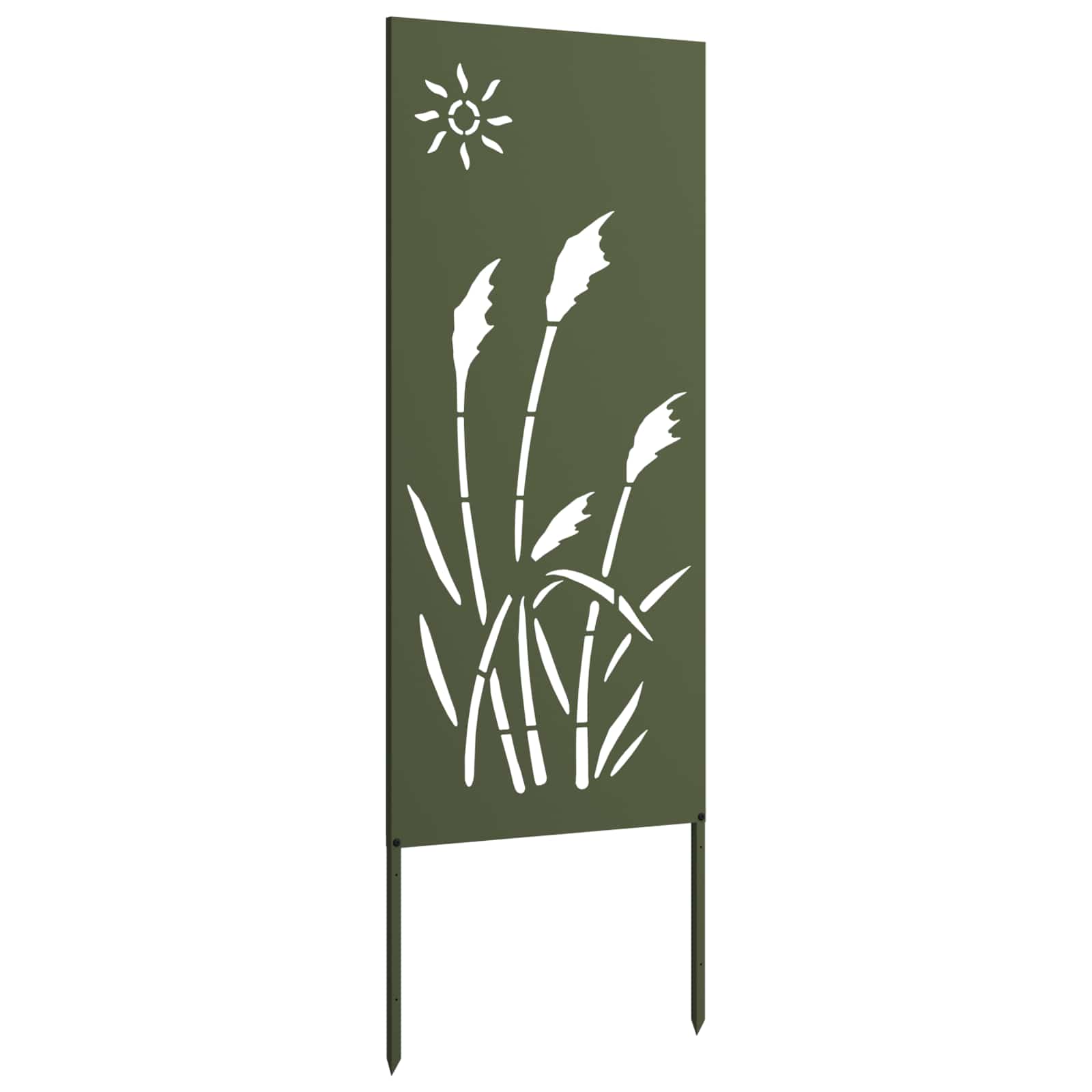Schermo per privacy in giardino Oliver verde 50 x 140 cm