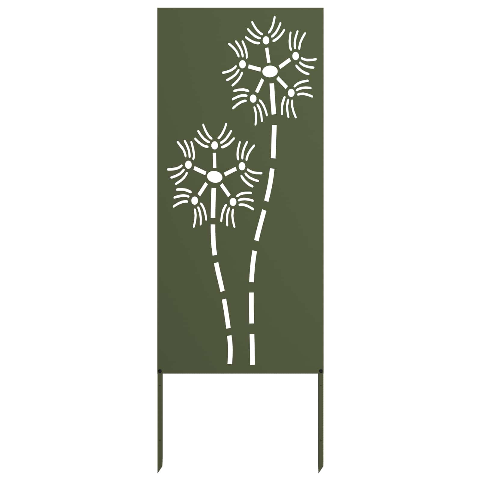 Schermo per privacy in giardino Oliver verde 50 x 140 cm