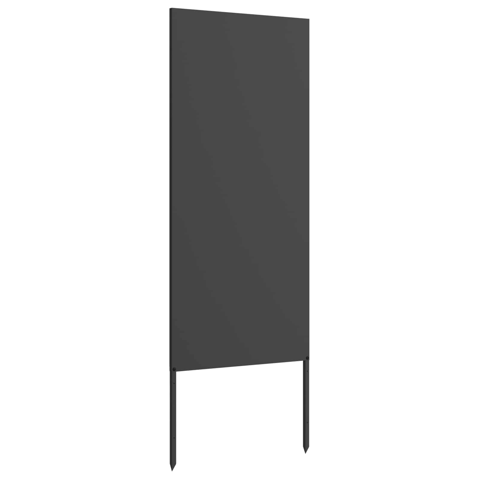 Schermo per privacy in giardino Traforo Nero 50 x 140 cm