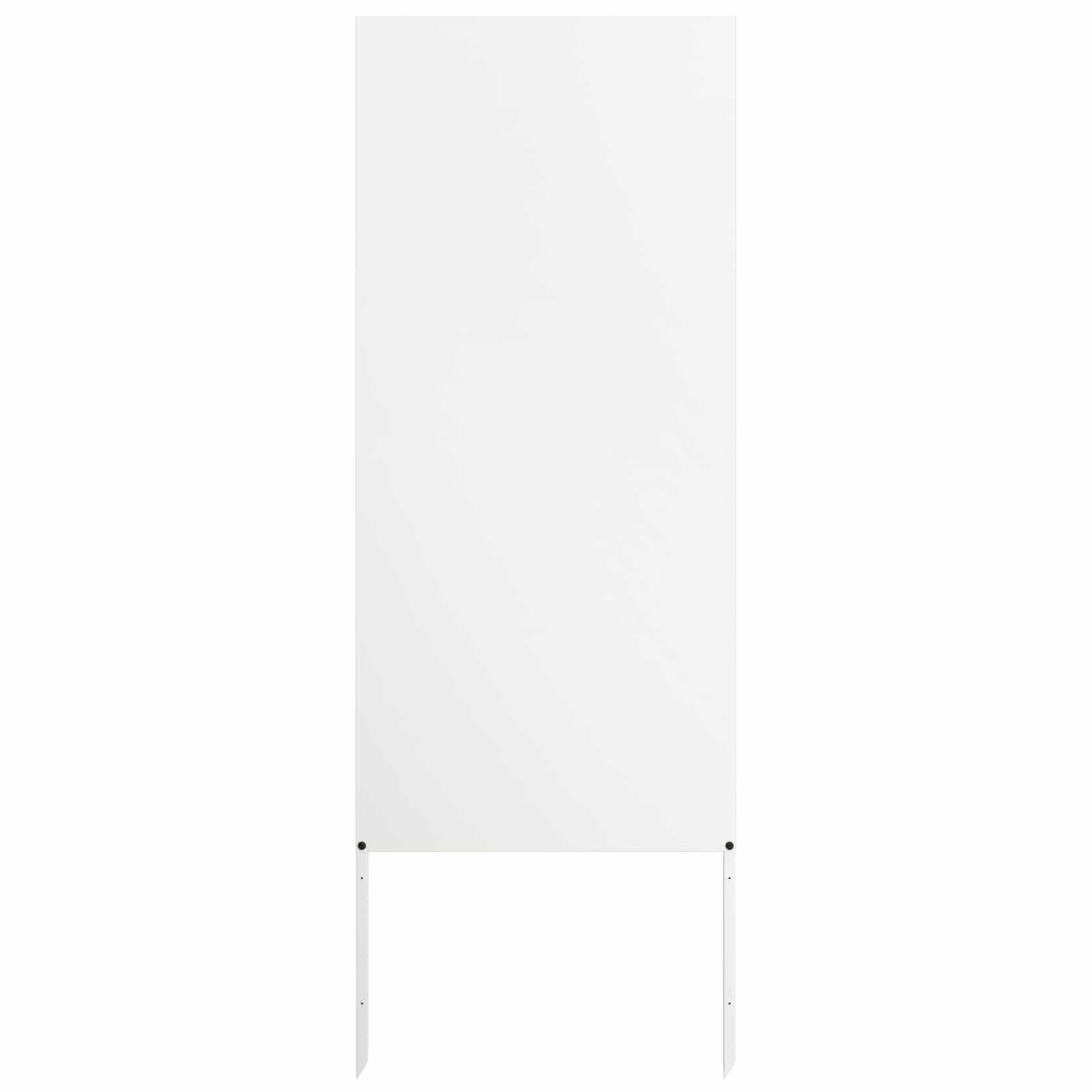 Schermo per privacy in giardino Traforo Bianco 50 x 140 cm