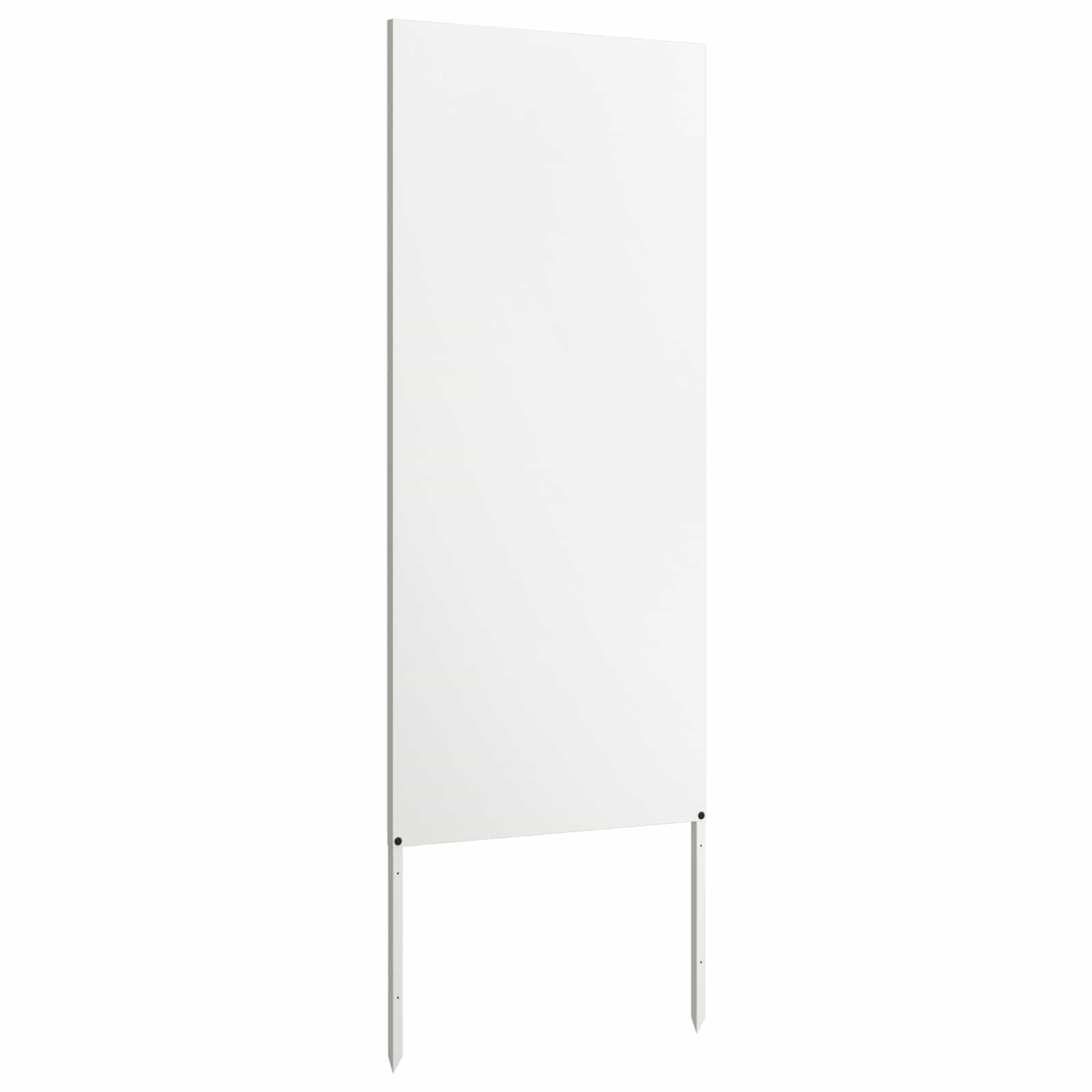 Schermo per privacy in giardino Traforo Bianco 50 x 140 cm