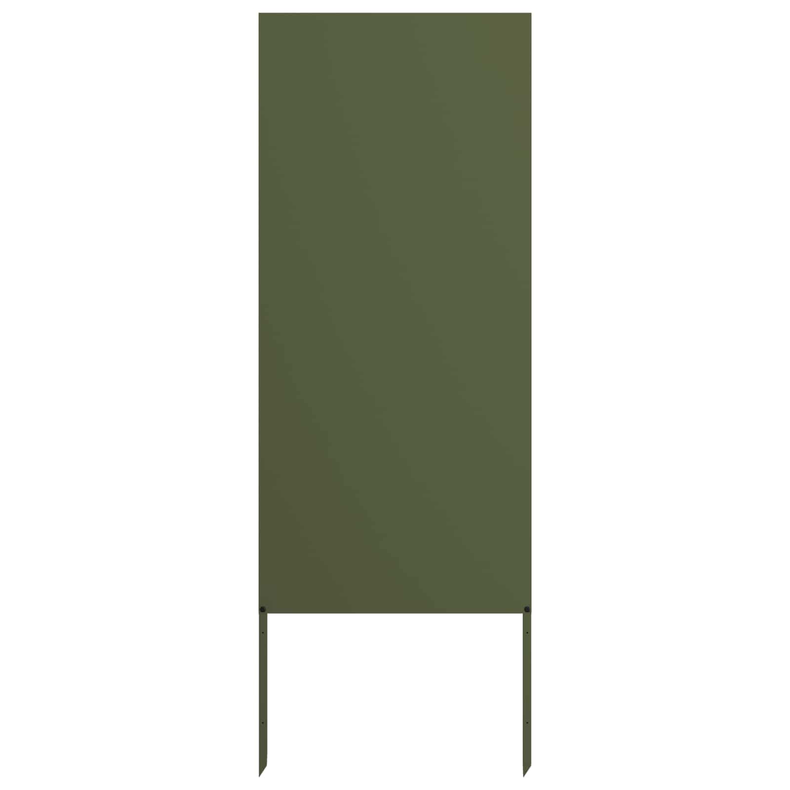 Schermo per privacy in giardino Oliver verde 50 x 140 cm