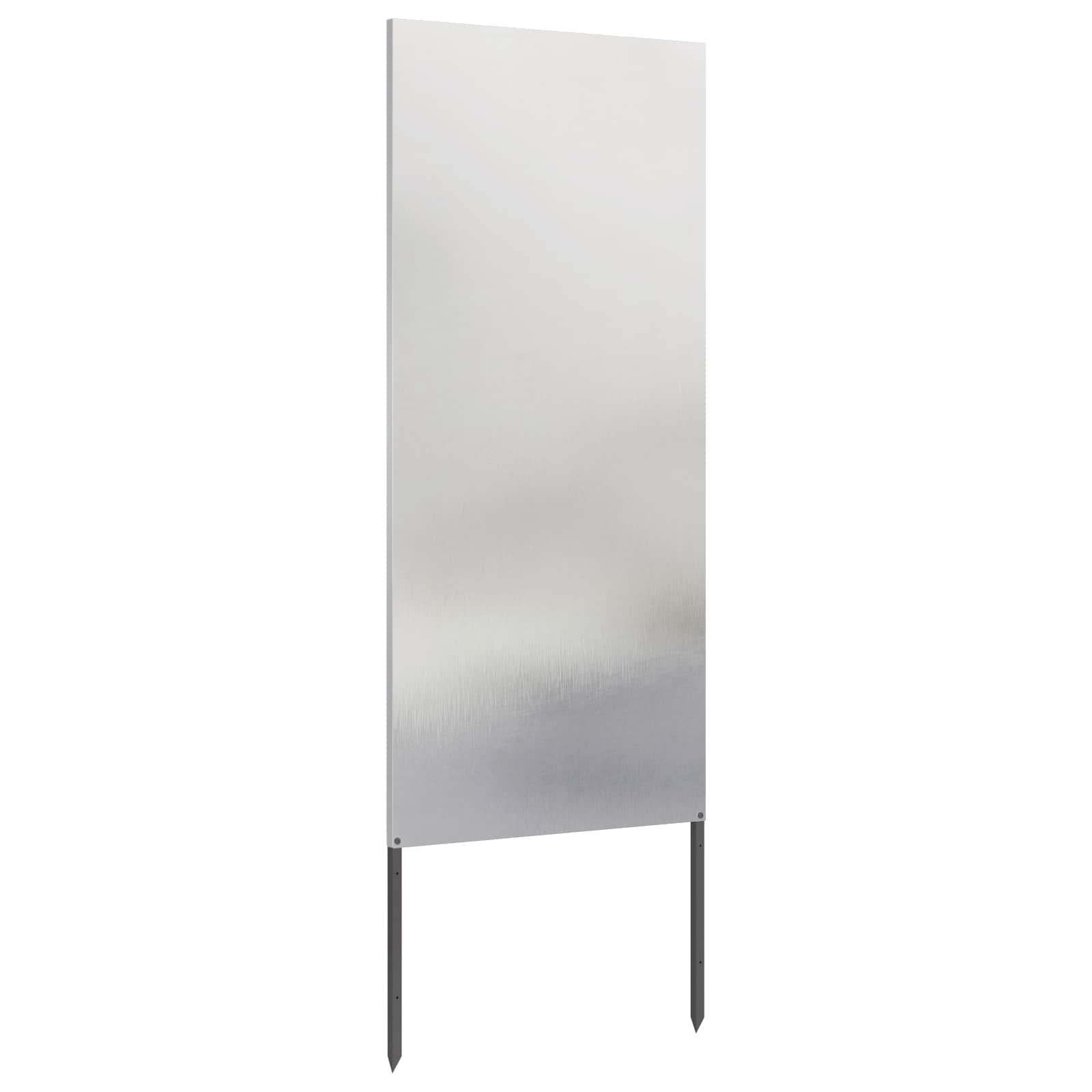 Schermo per privacy in giardino Traforo Argento 50 x 140 cm