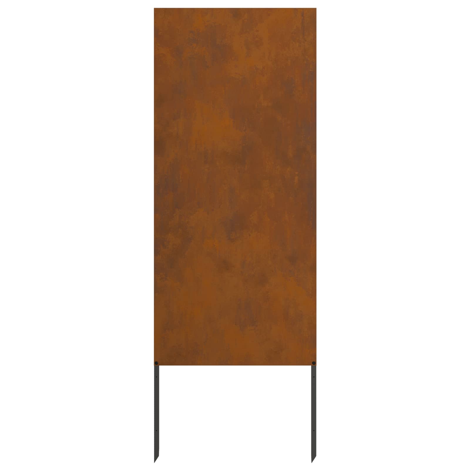 Schermo per privacy in giardino Traforo Ruggine 50 x 140 cm