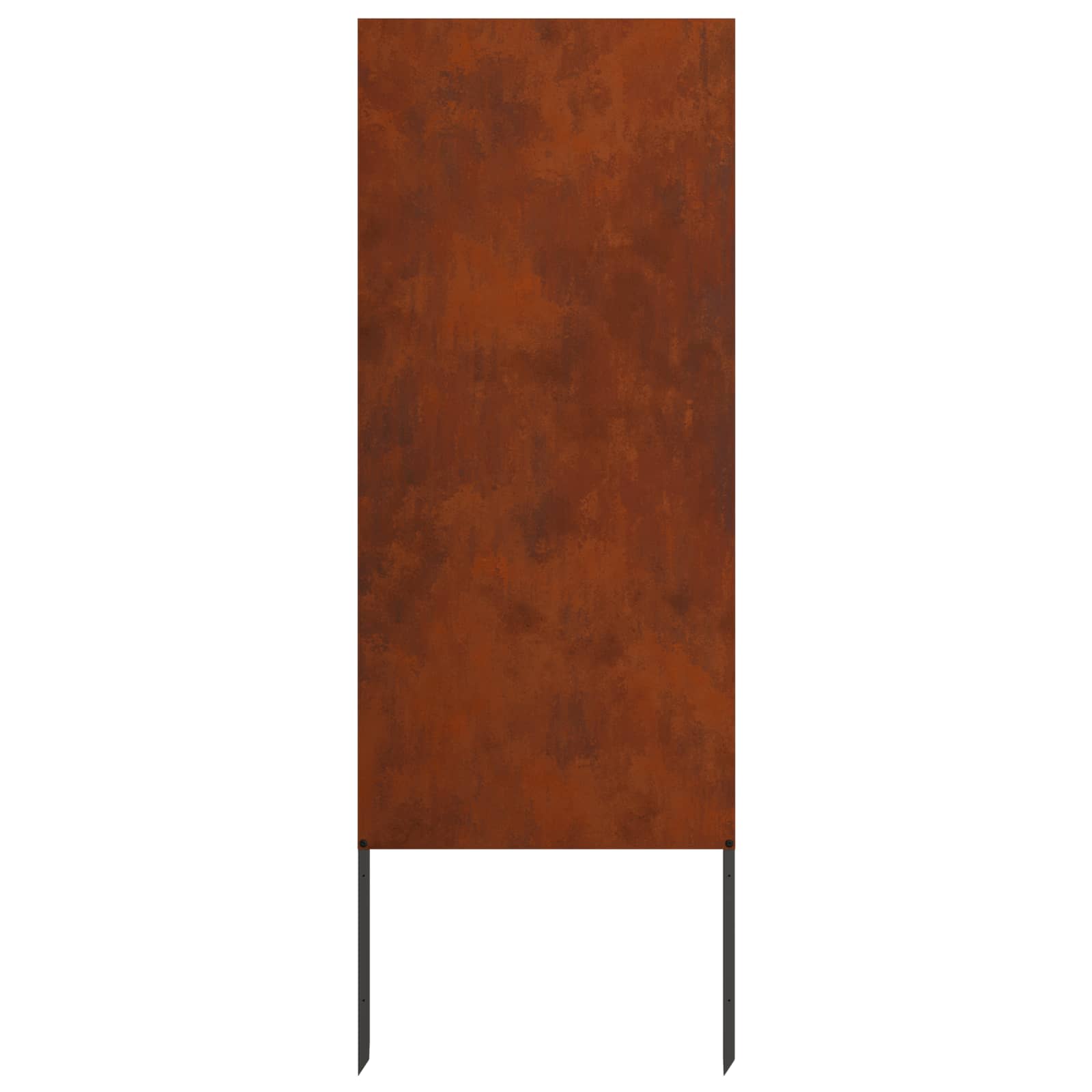 Schermo per privacy in giardino Traforo Ruggine 50 x 140 cm