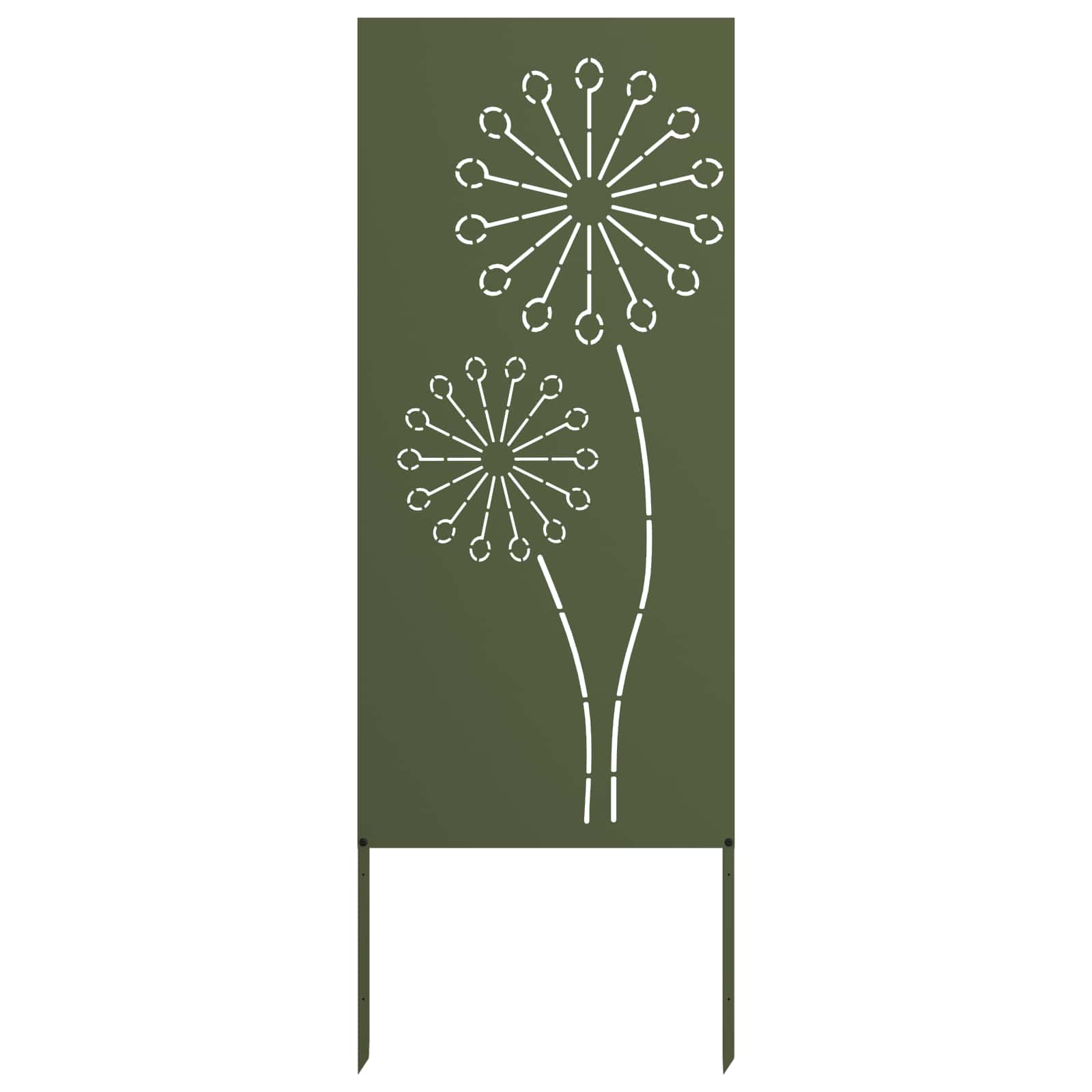 Schermo per privacy in giardino Oliver verde 50 x 140 cm