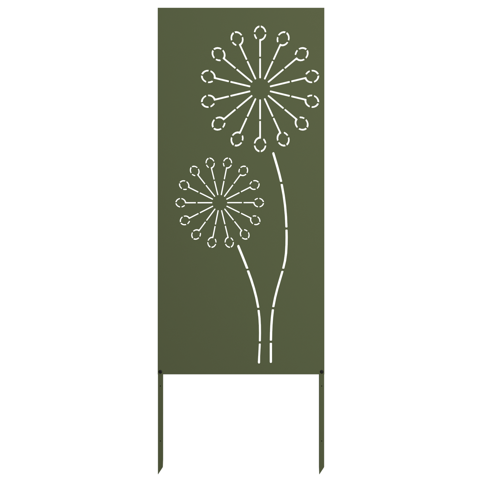 Schermo per privacy in giardino Oliver verde 50 x 140 cm