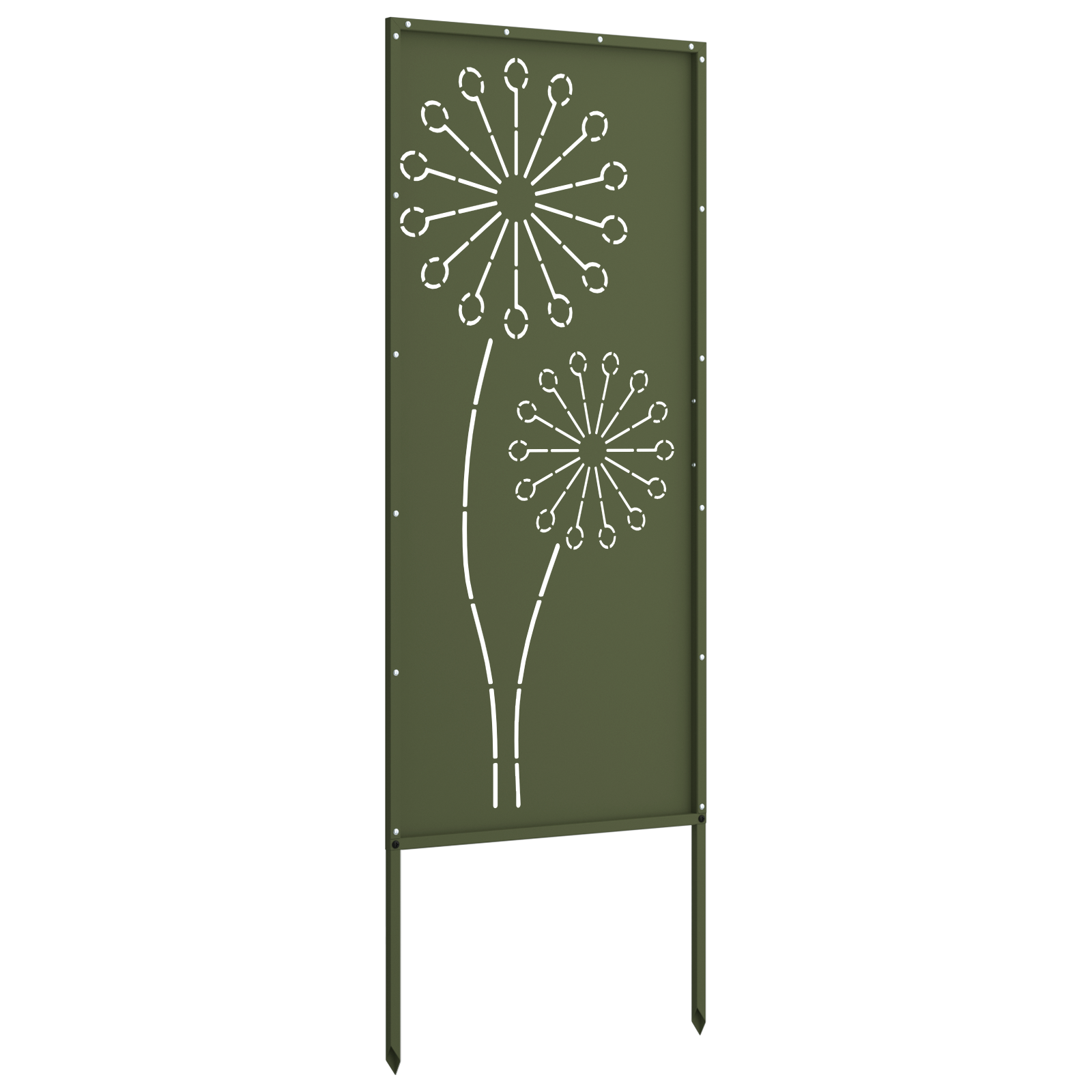 Schermo per privacy in giardino Oliver verde 50 x 140 cm