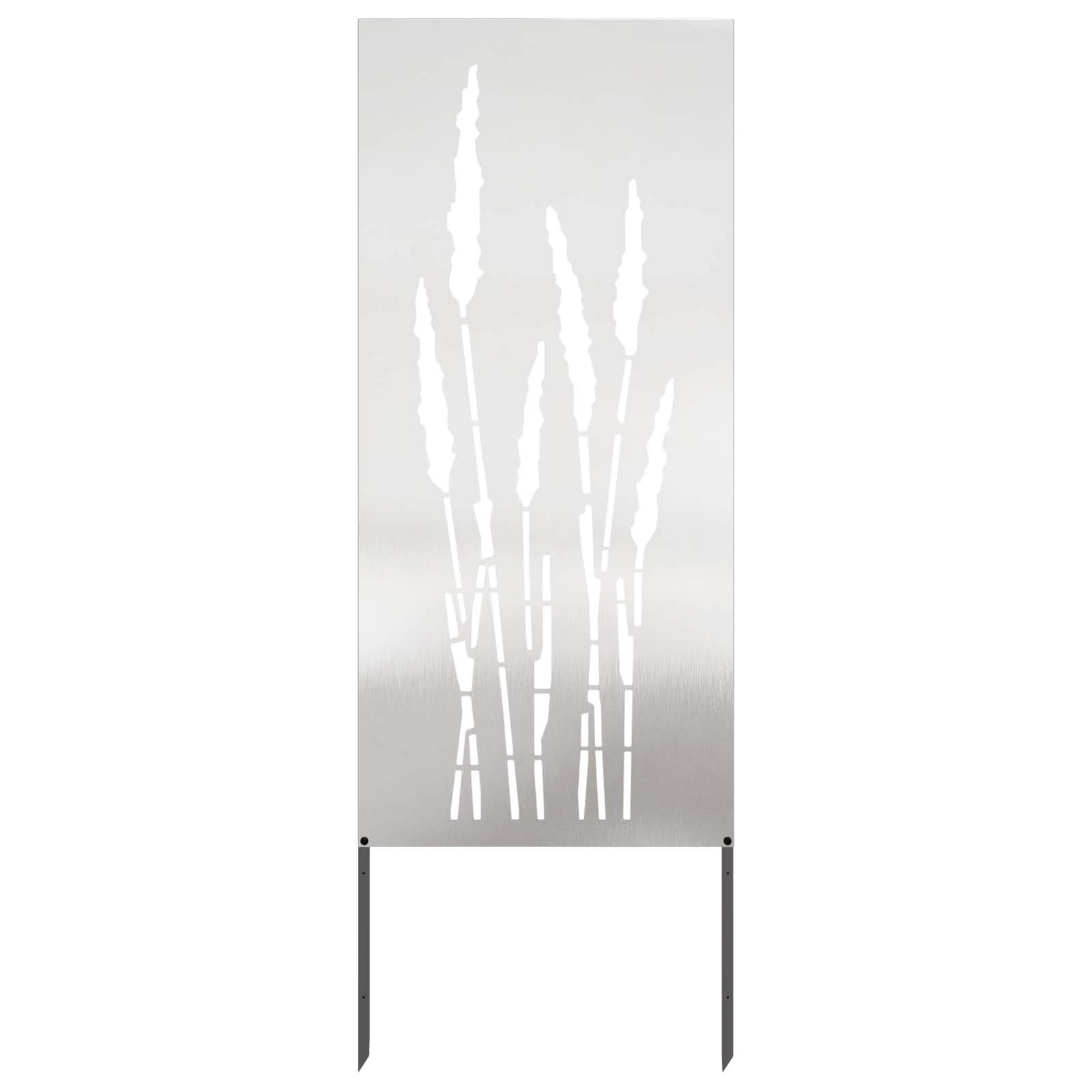 Schermo per privacy in giardino Floreale Argento 50 x 140 cm