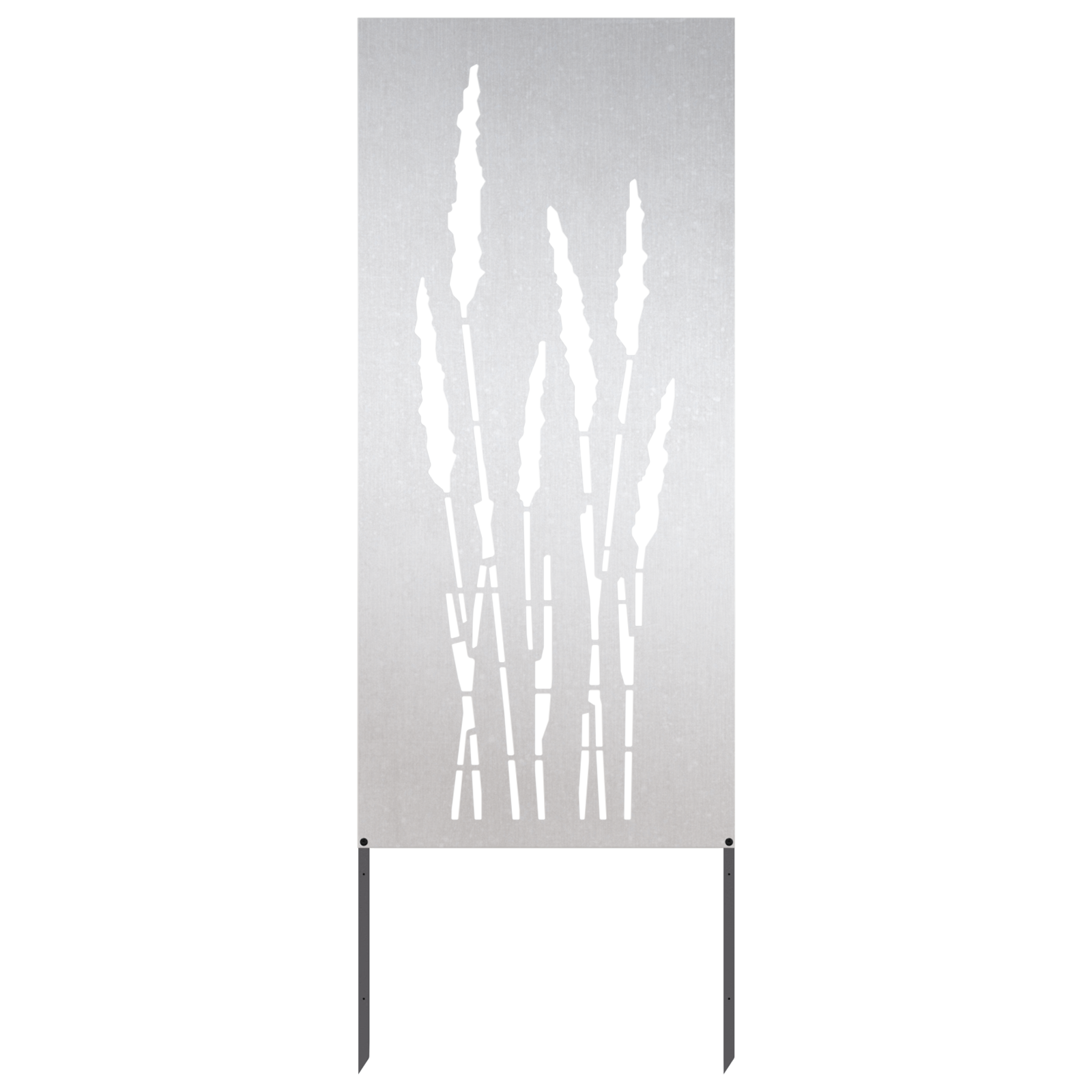 Schermo per privacy in giardino Floreale Argento 50 x 140 cm