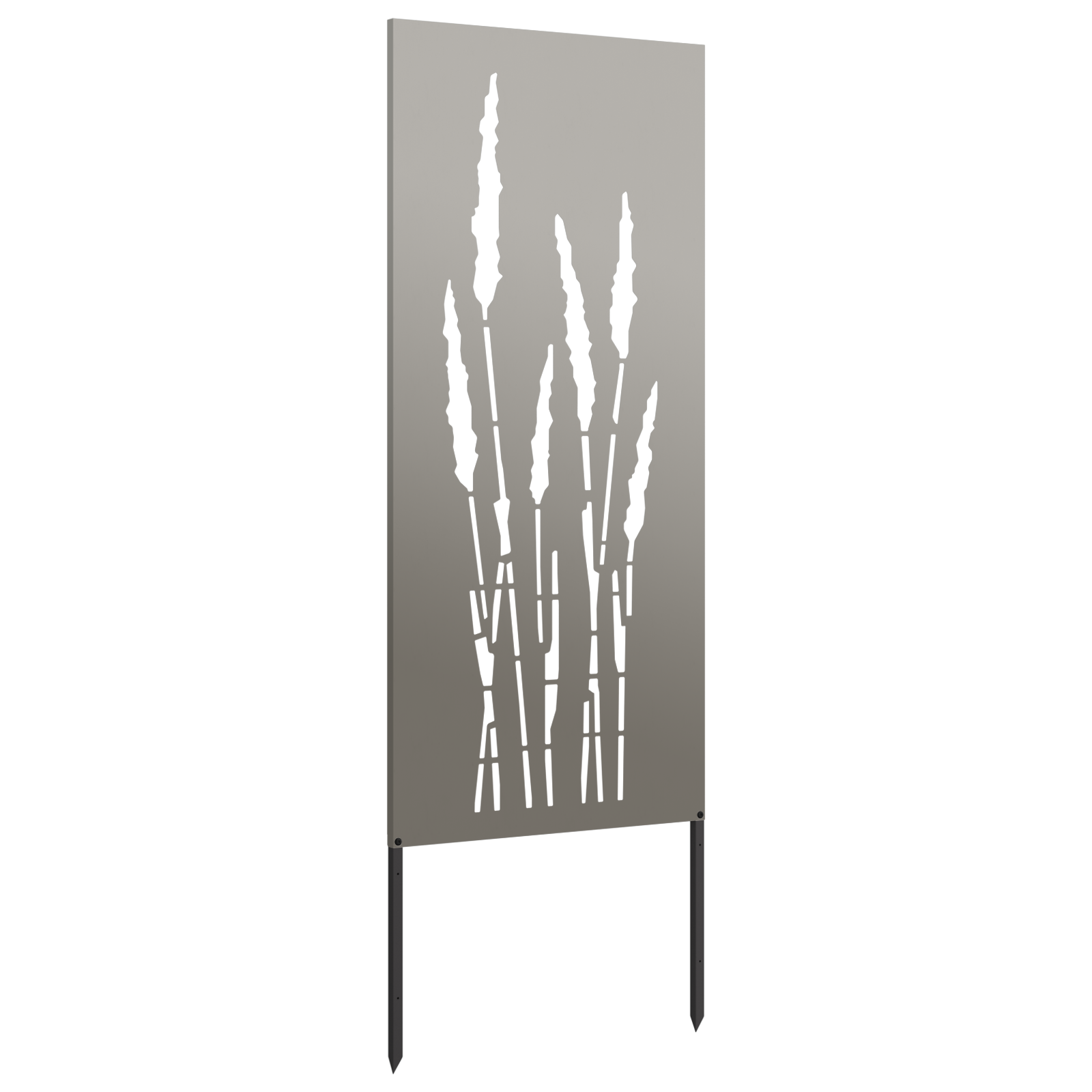 Schermo per privacy in giardino Floreale Ruggine 50 x 140 cm