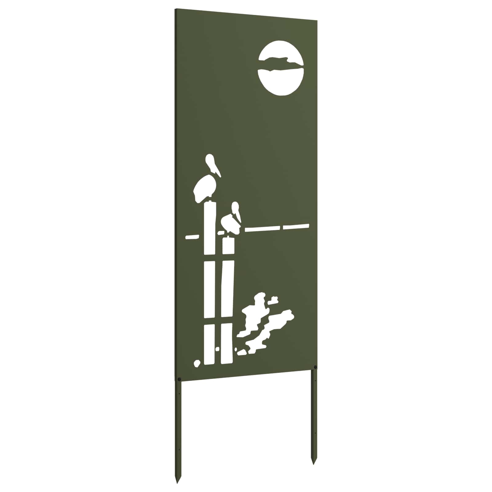 Schermo per privacy in giardino Oliver verde 50 x 140 cm