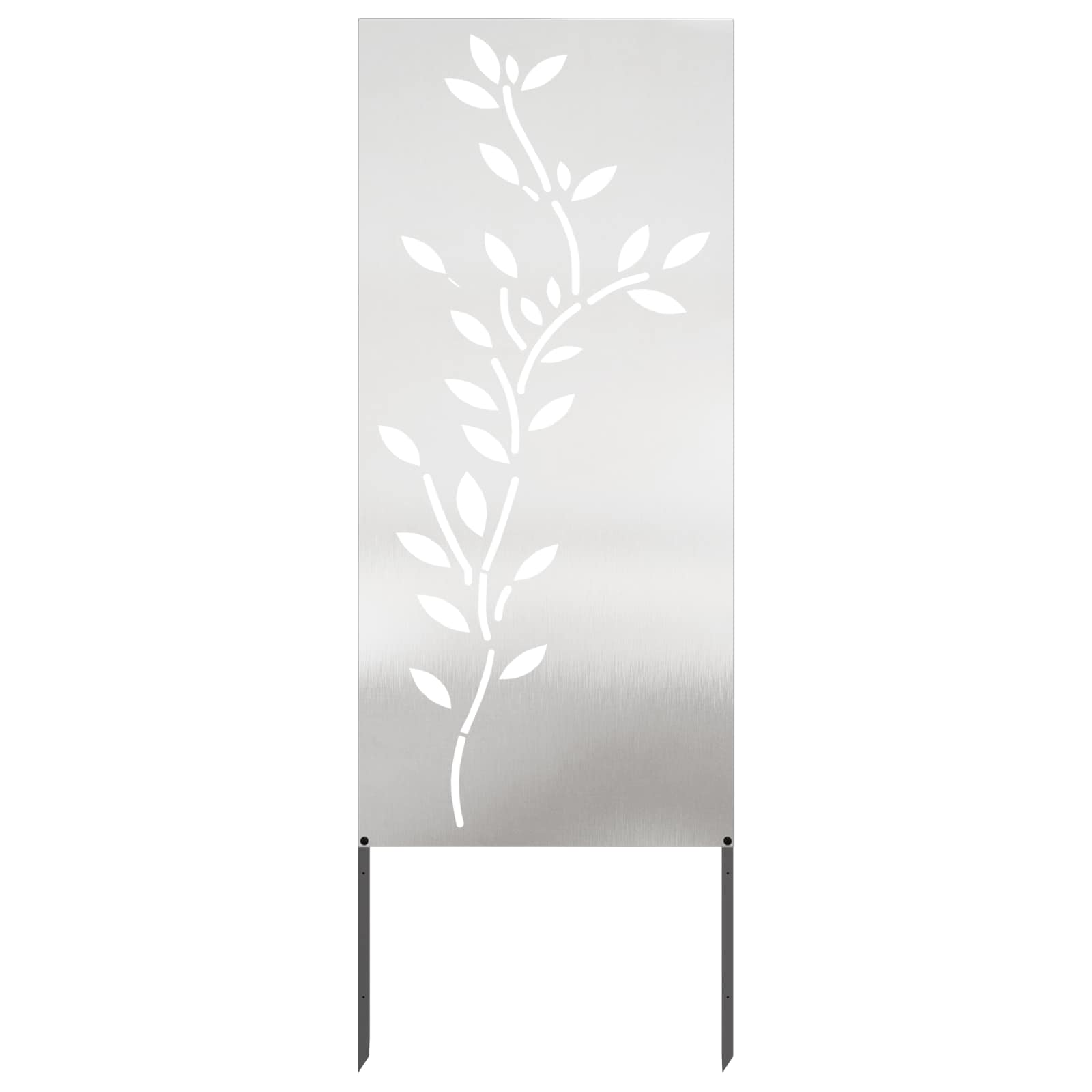 Schermo per privacy in giardino Floreale Argento 50 x 140 cm