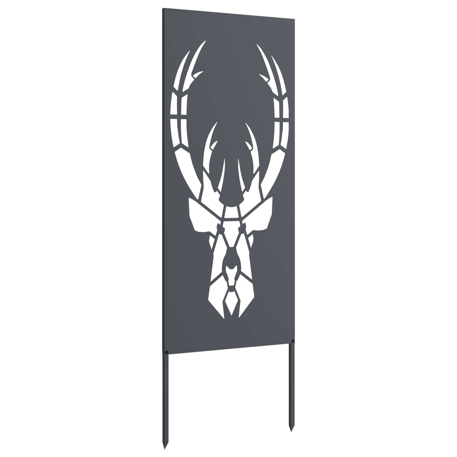 Schermo per privacy in giardino Antracite 50 x 140 cm