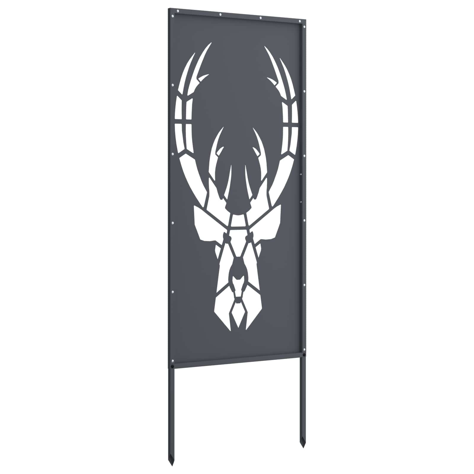 Schermo per privacy in giardino Antracite 50 x 140 cm