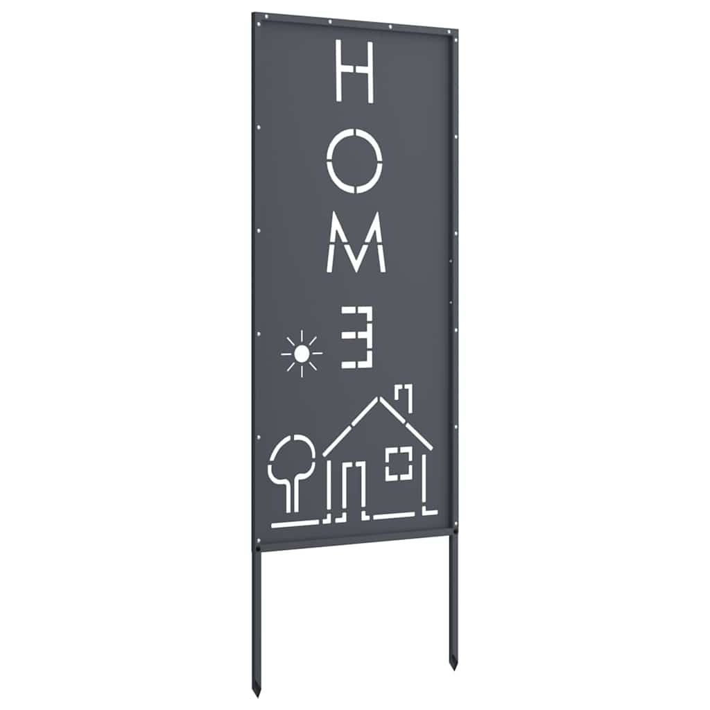 Schermo per privacy in giardino Traforo Antracite 50 x 140 cm