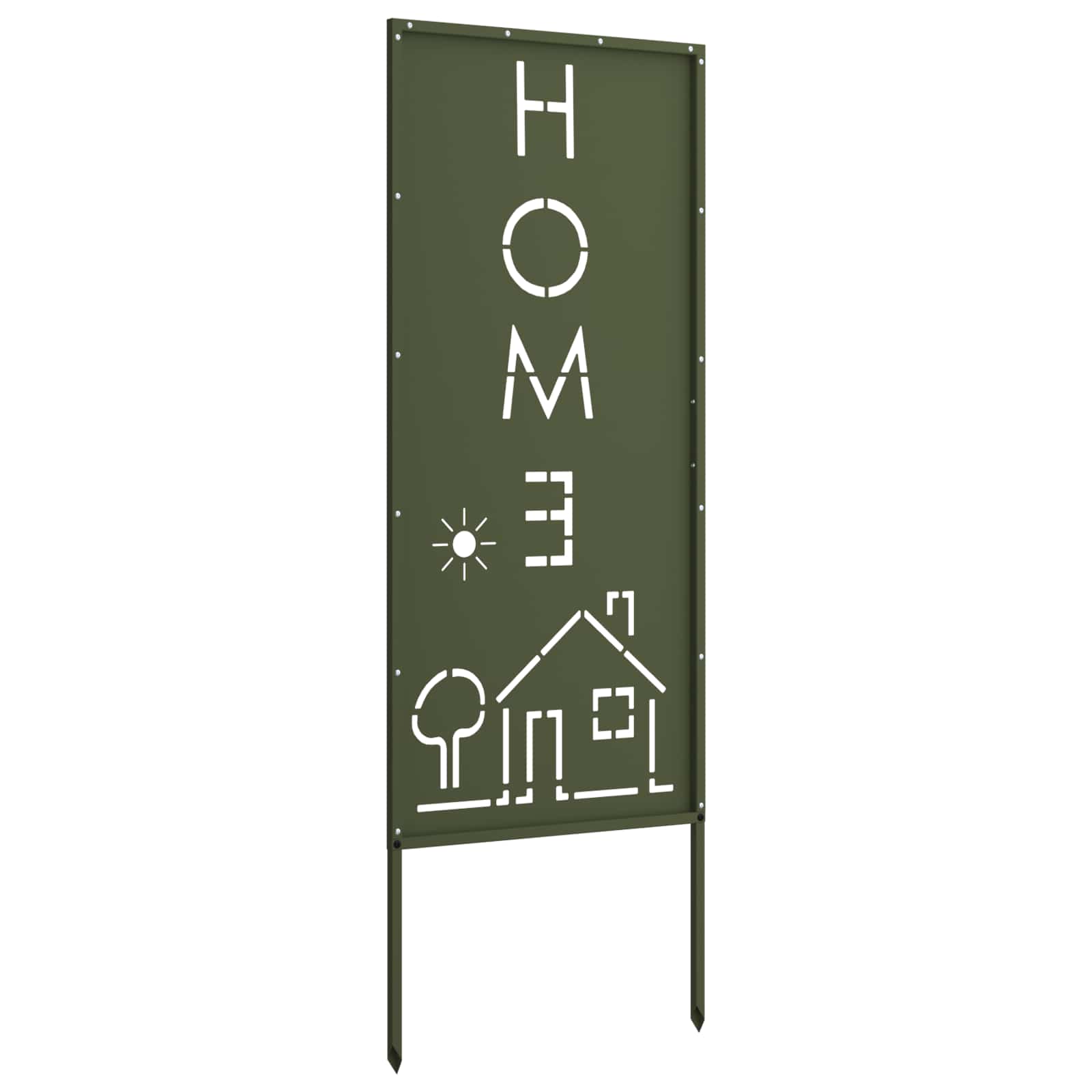 Schermo per privacy in giardino Oliver verde 50 x 140 cm