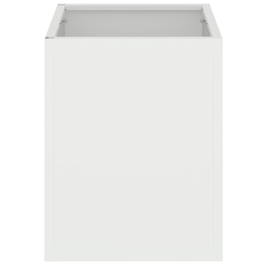 Vaso da giardino Bianco 32 x 32 x 40 cm