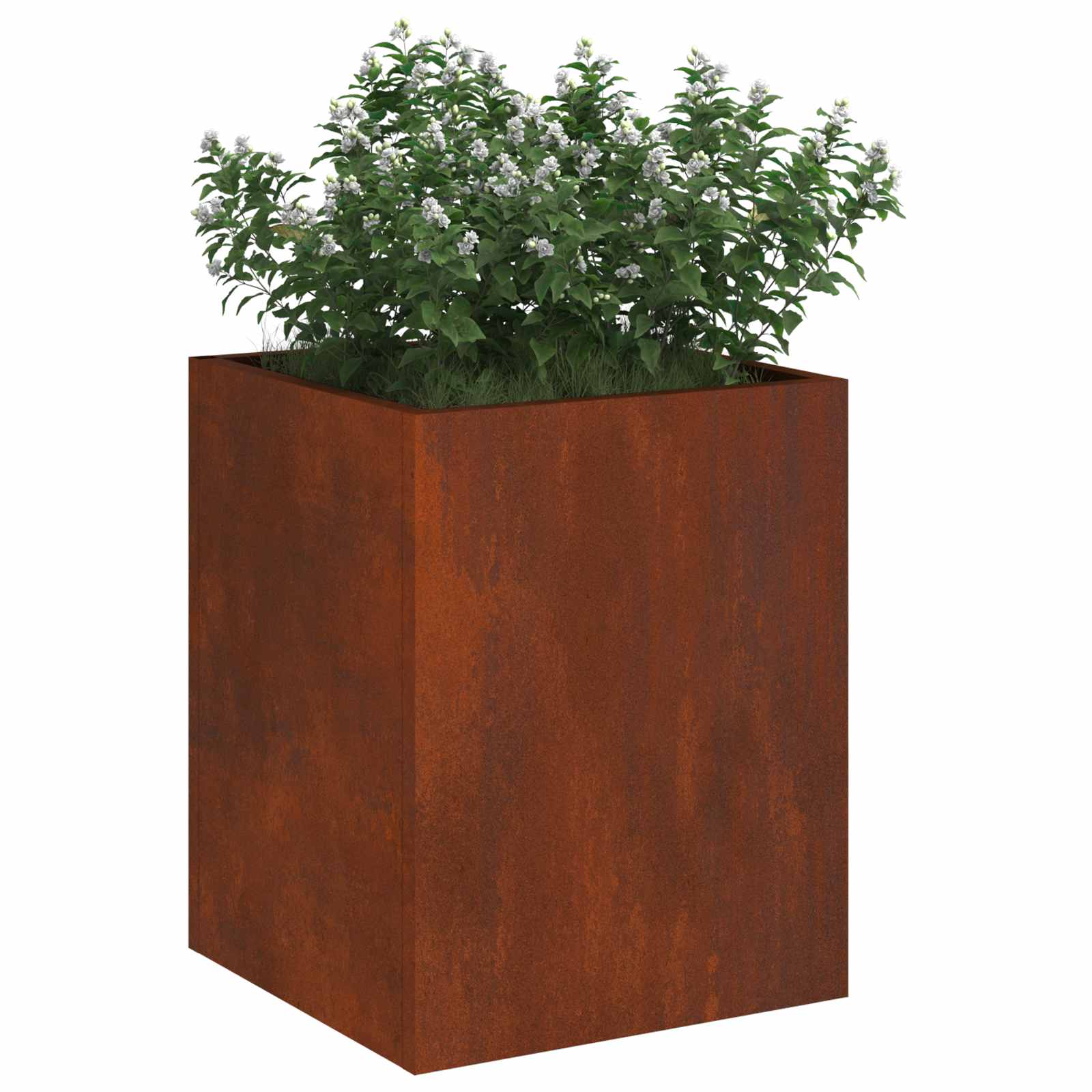 Vaso da giardino Ruggine 32 x 32 x 40 cm