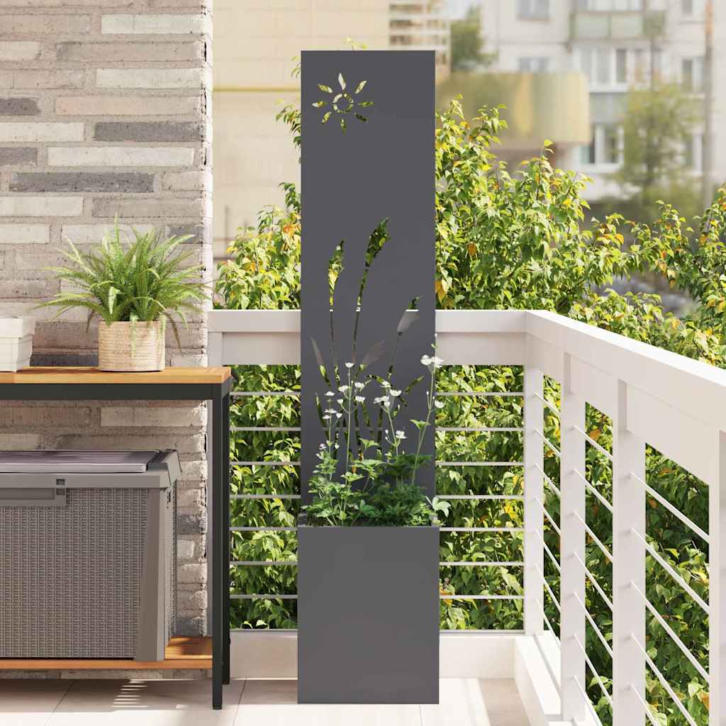 Schermo per privacy in giardino Antracite 32 x 32 x 150 cm