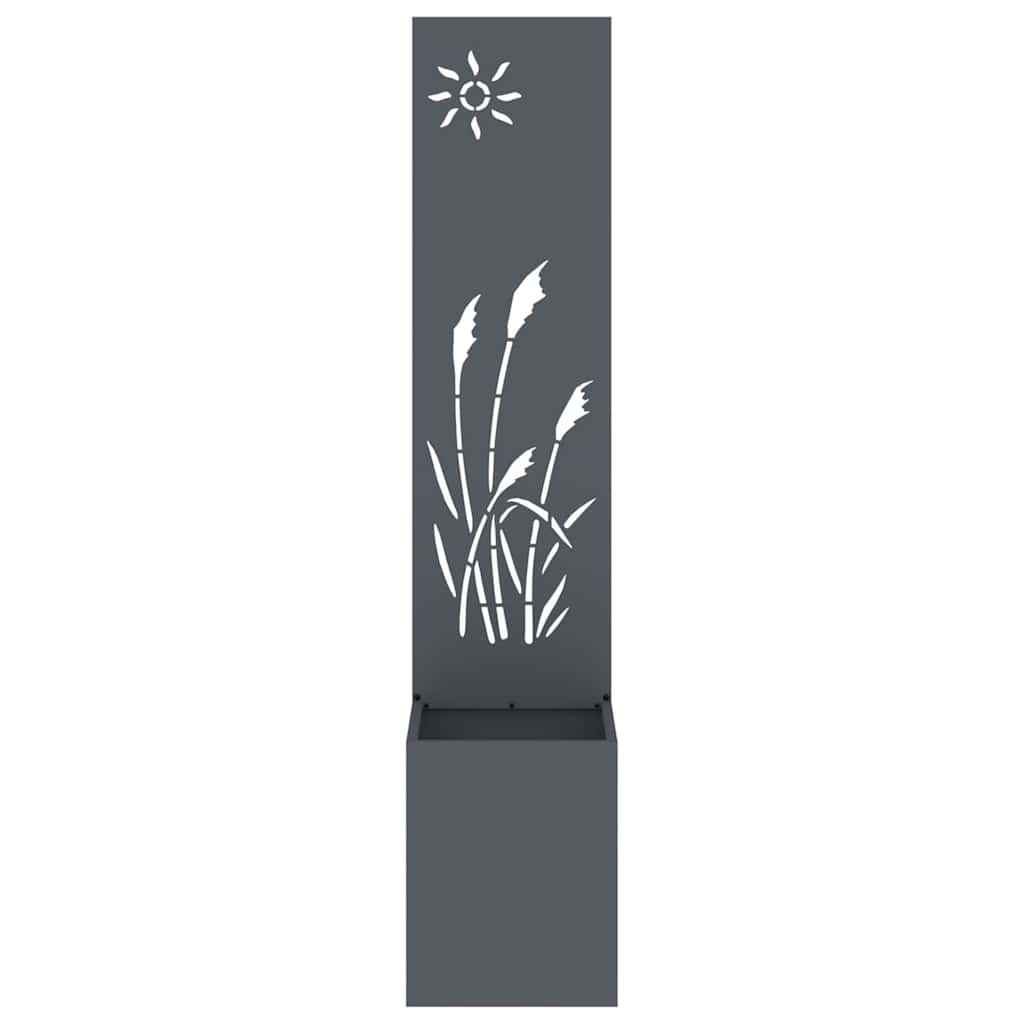 Schermo per privacy in giardino Antracite 32 x 32 x 150 cm