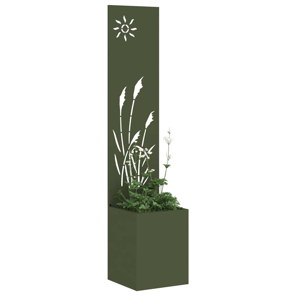 Schermo per privacy in giardino Oliver verde 32 x 32 x 150 cm