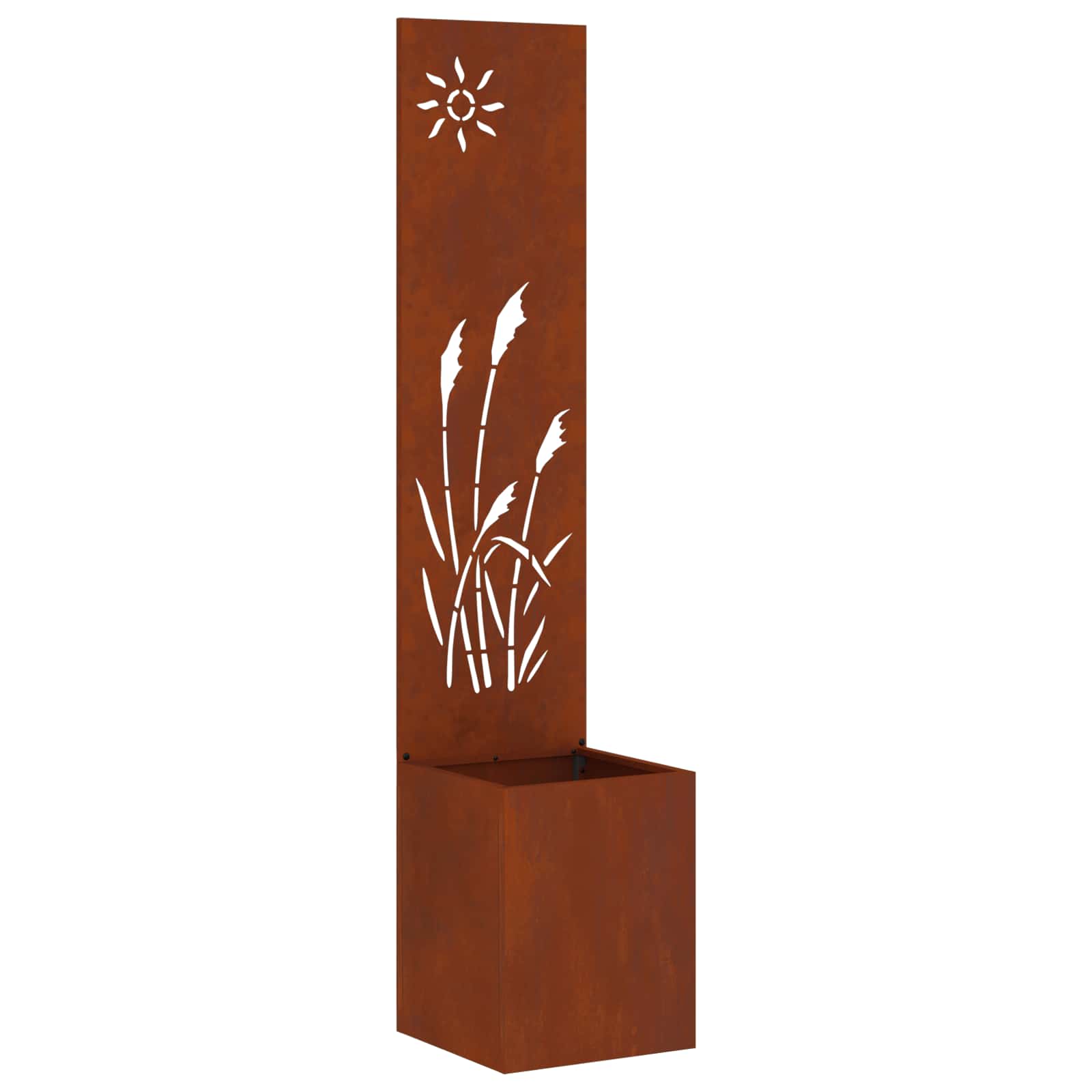 Schermo per privacy in giardino Ruggine 32 x 32 x 150 cm