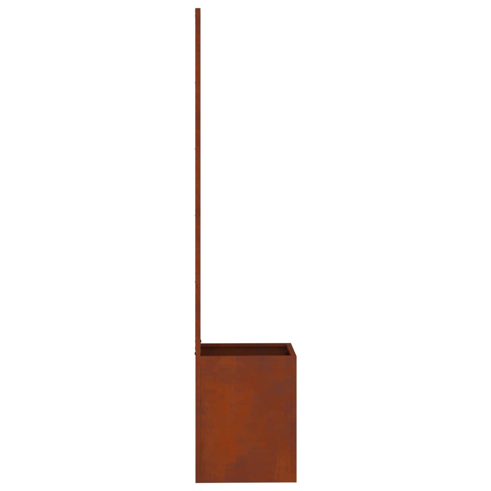 Schermo per privacy in giardino Ruggine 32 x 32 x 150 cm