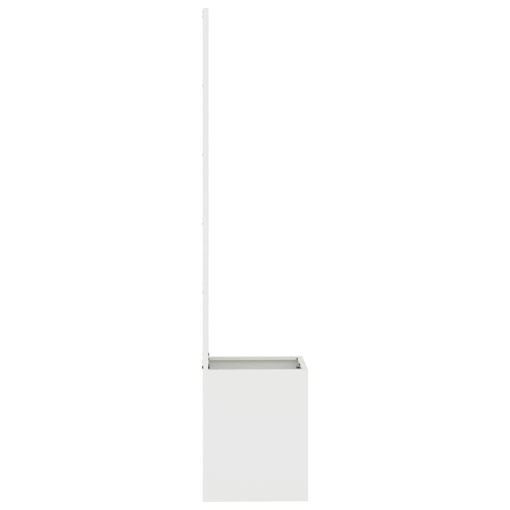 Schermo per privacy in giardino Bianco 32 x 32 x 150 cm
