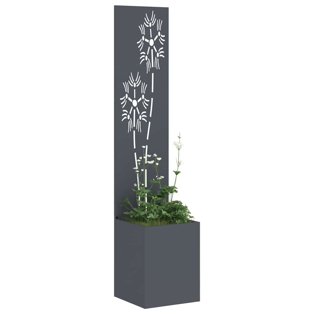 Schermo per privacy in giardino Antracite 32 x 32 x 150 cm