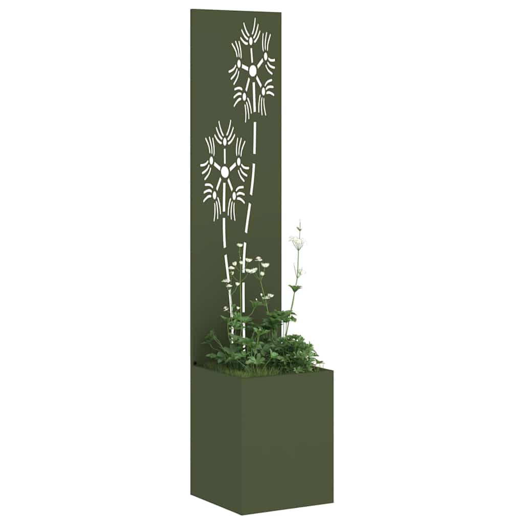 Schermo per privacy in giardino Oliver verde 32 x 32 x 150 cm