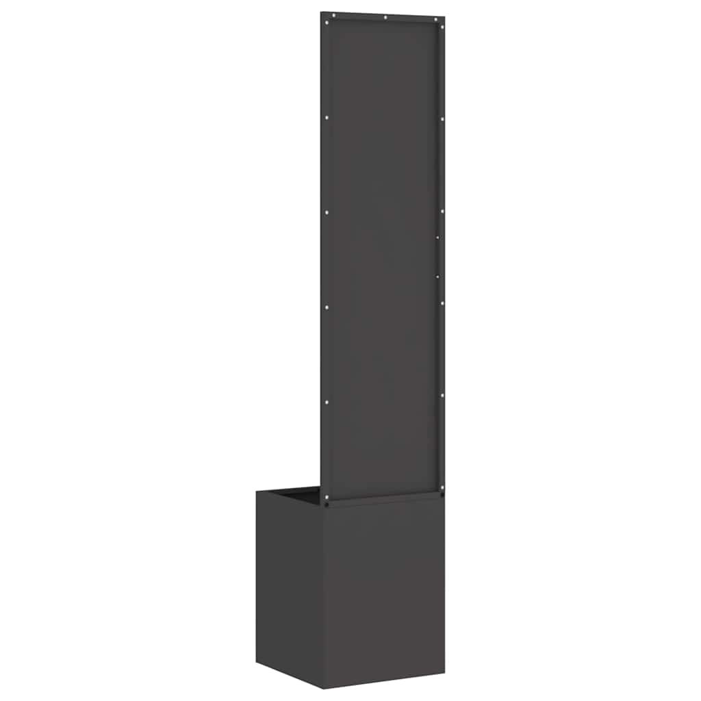 Schermo per privacy in giardino Traforo Nero 32 x 32 x 150 cm
