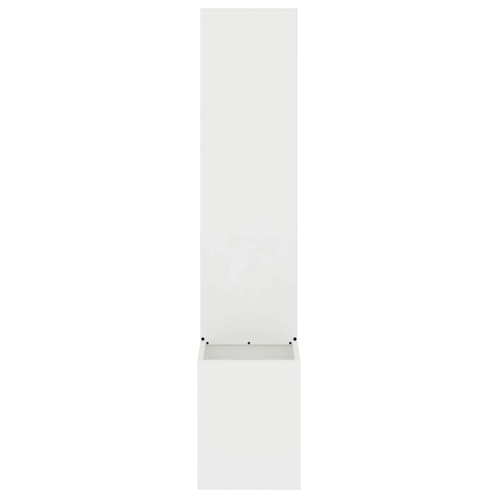 Schermo per privacy in giardino Traforo Bianco 32 x 32 x 150 cm