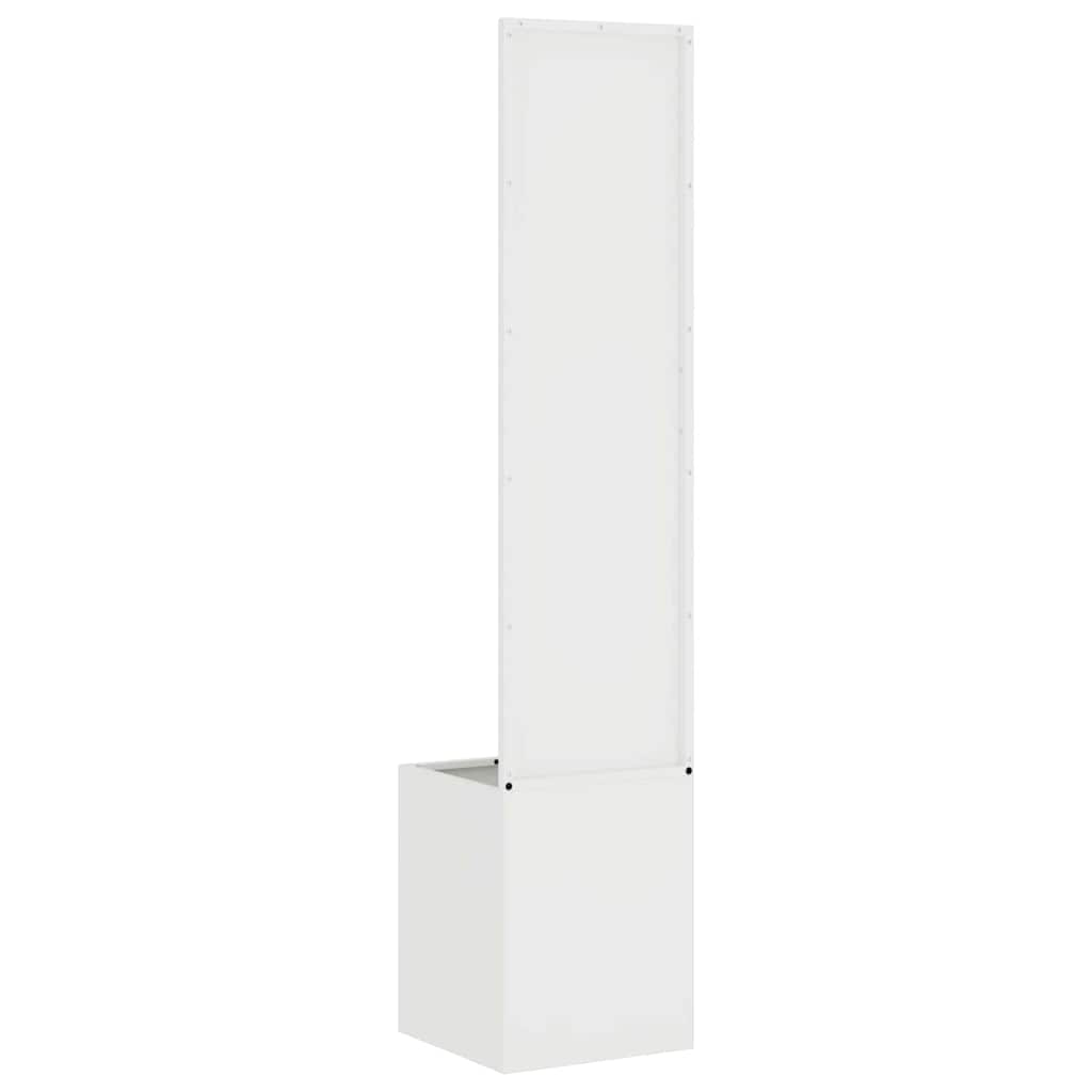 Schermo per privacy in giardino Traforo Bianco 32 x 32 x 150 cm