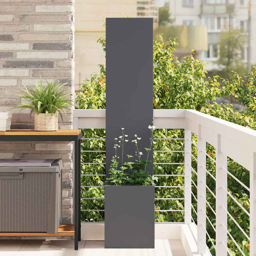 Schermo per privacy in giardino Antracite 32 x 32 x 150 cm