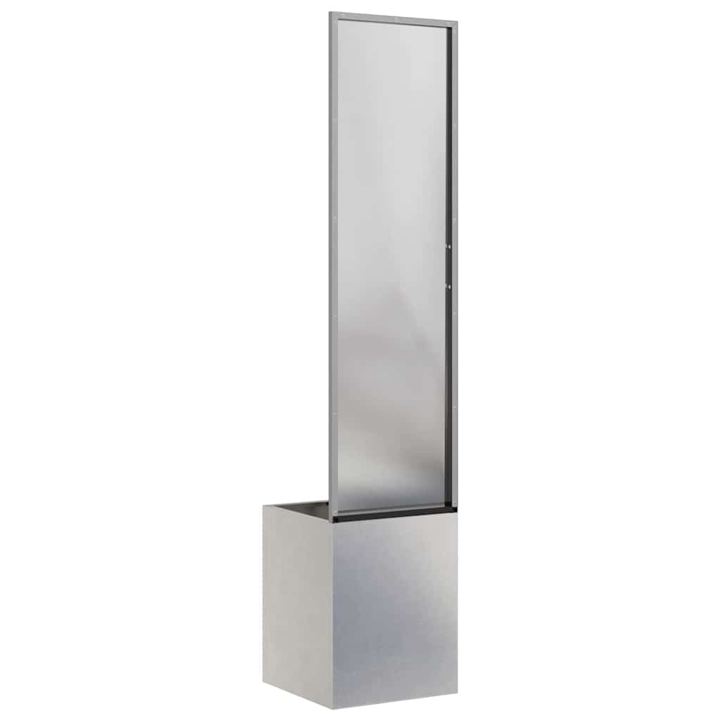 Schermo per privacy in giardino Argento 32 x 32 x 150 cm