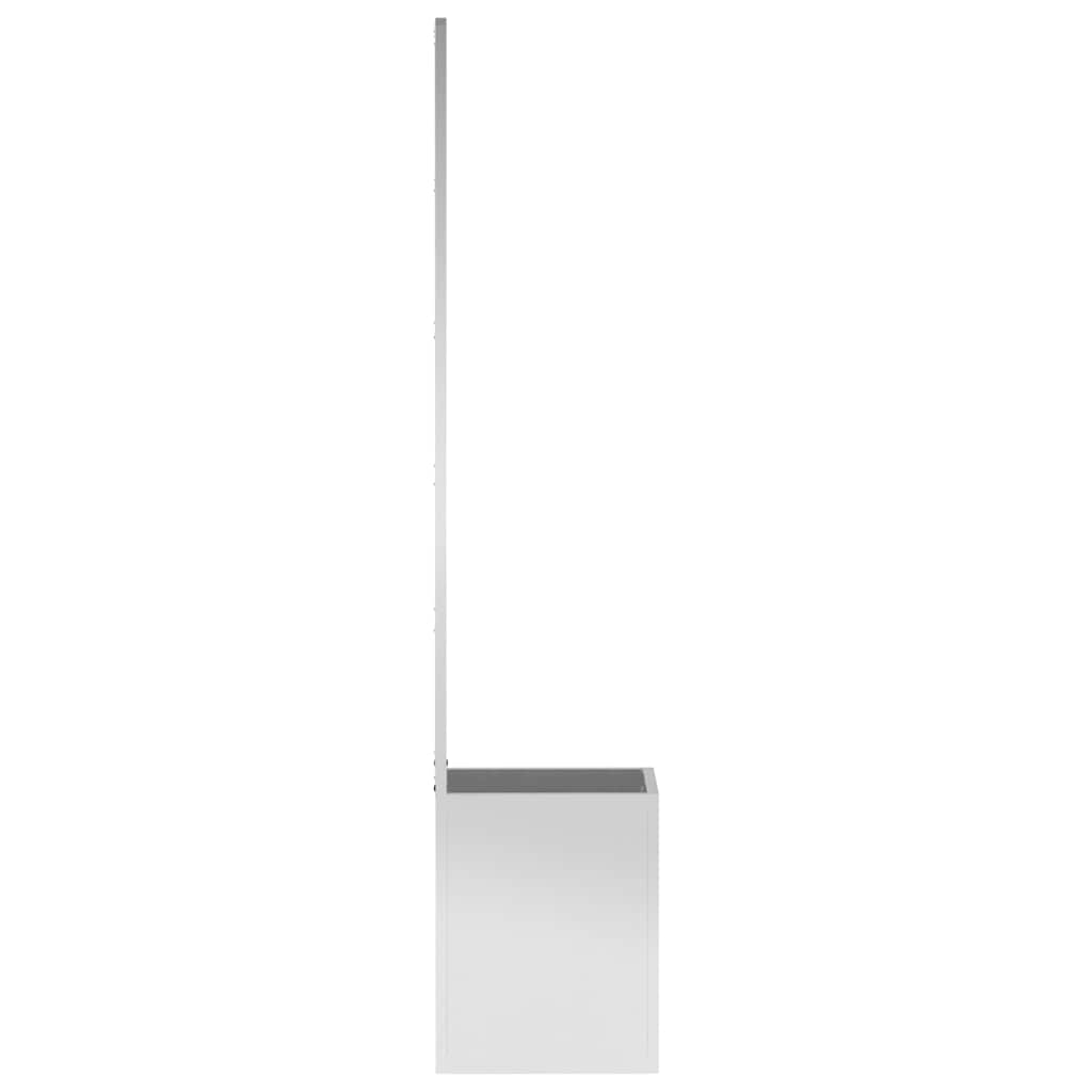 Schermo per privacy in giardino Argento 32 x 32 x 150 cm