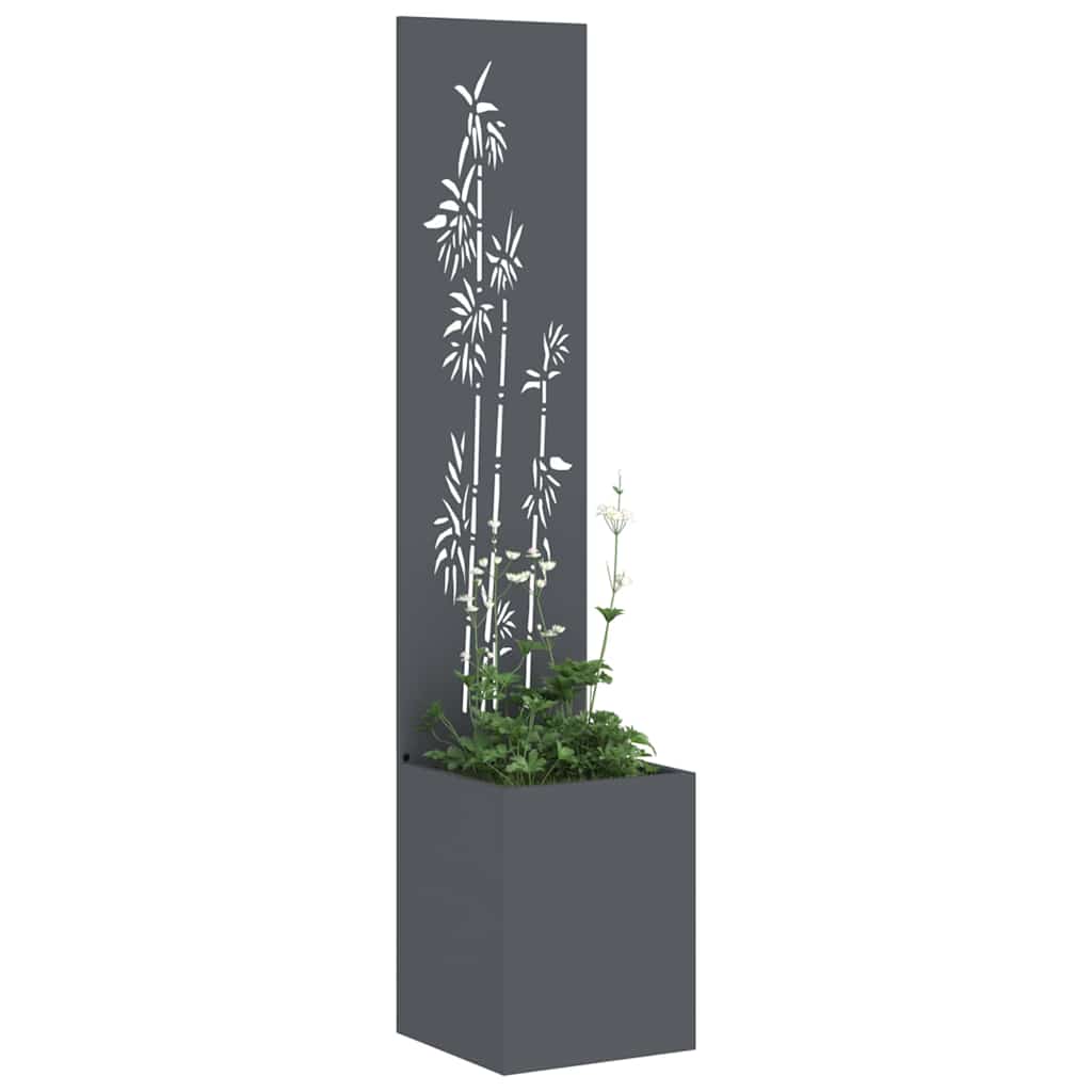 Schermo per privacy in giardino Antracite 32 x 32 x 150 cm