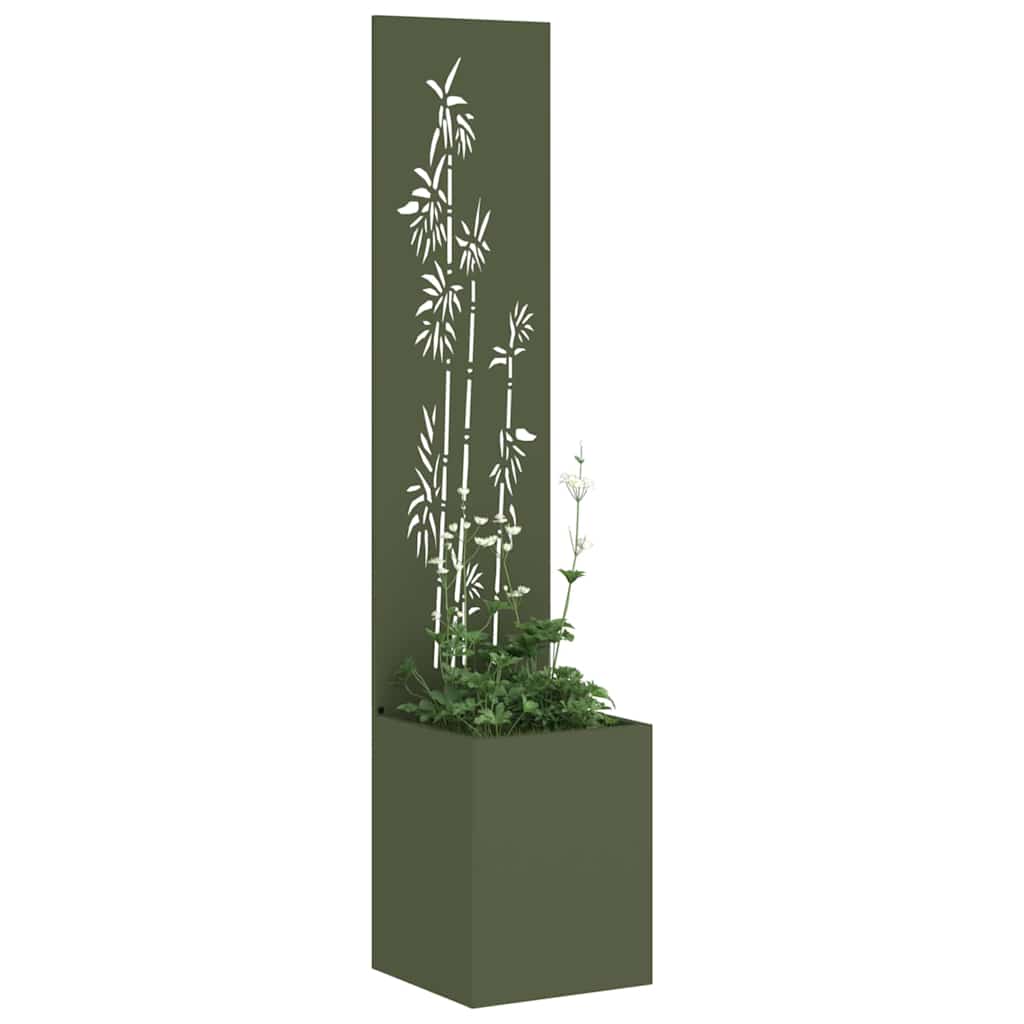 Schermo per privacy in giardino Oliver verde 32 x 32 x 150 cm