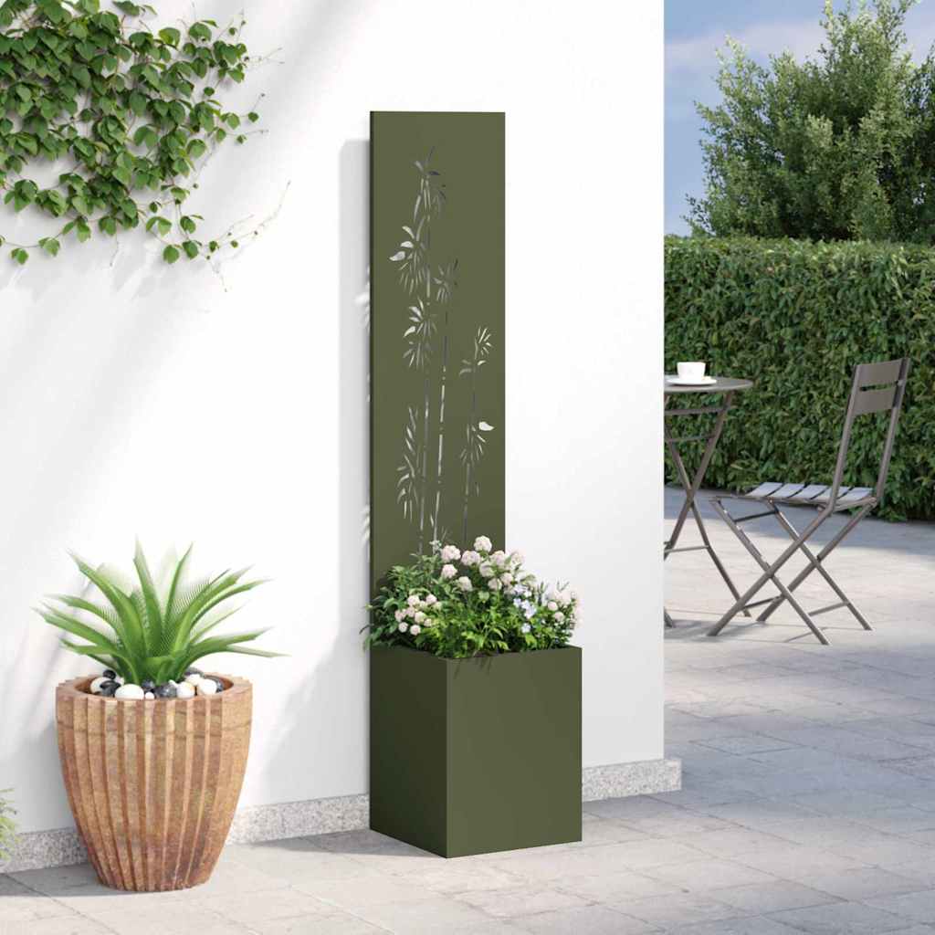 Schermo per privacy in giardino Oliver verde 32 x 32 x 150 cm