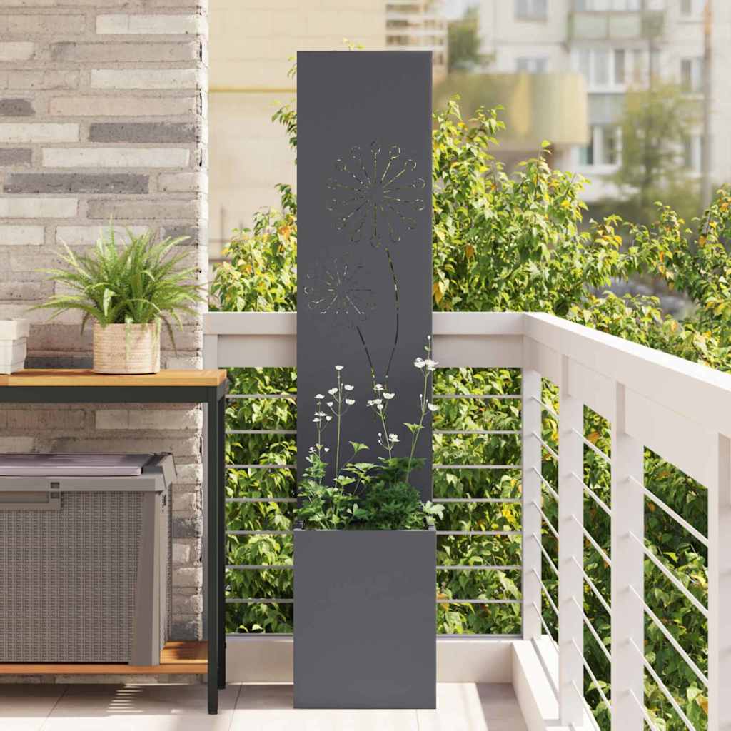 Schermo per privacy in giardino Antracite 32 x 32 x 150 cm