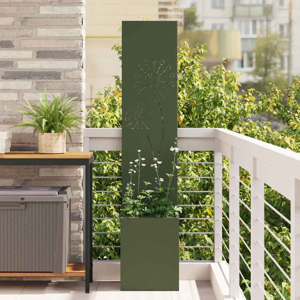 Schermo per privacy in giardino Oliver verde 32 x 32 x 150 cm