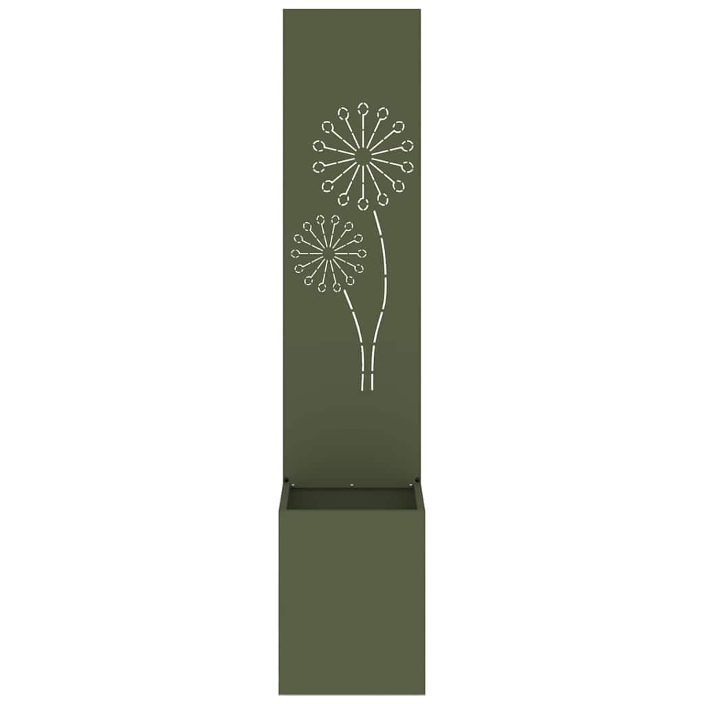 Schermo per privacy in giardino Oliver verde 32 x 32 x 150 cm