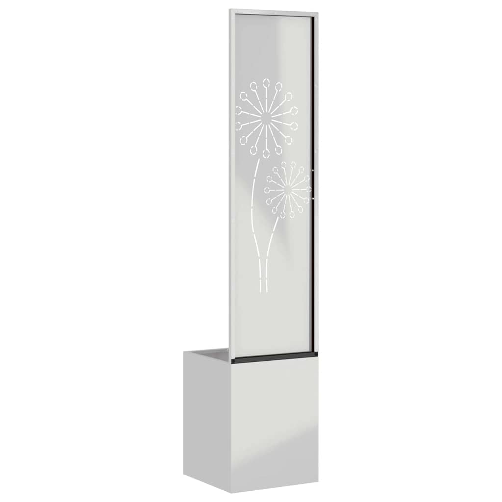 Schermo per privacy in giardino Argento 32 x 32 x 150 cm