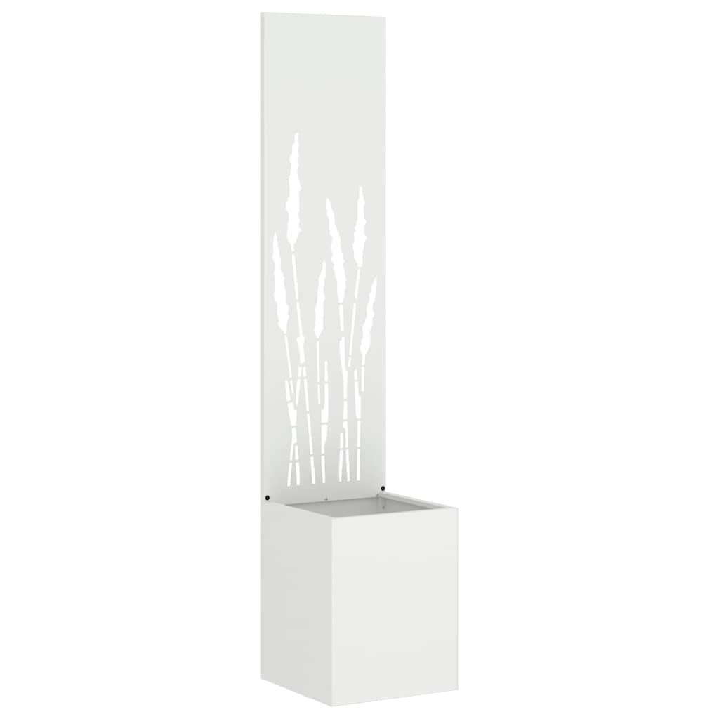 Schermo per privacy in giardino Traforo Bianco 32 x 32 x 150 cm